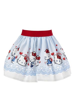 gonna in viscosa bianco MONNALISA KIDS | 11G70476069958
